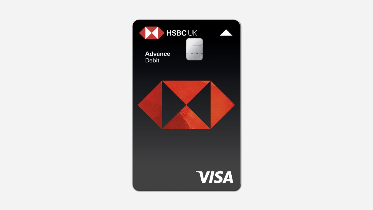 hsbc uk advance debit card image